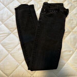 Sz 28x32 black denim